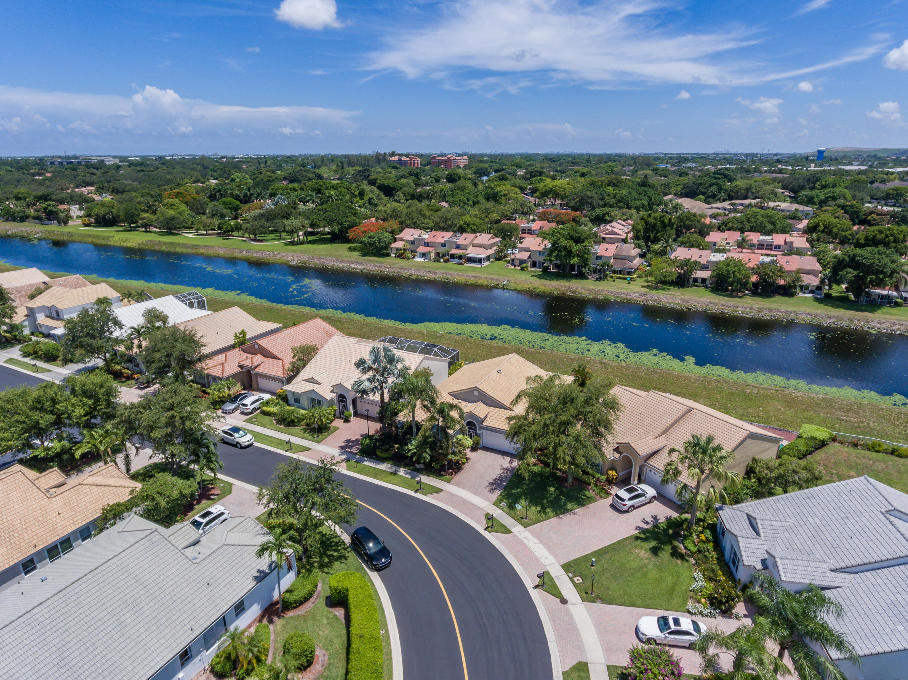 23402 Torre Circle Boca Raton, FL 33433 - Photo 42 of 44 an aerial view of a house with a lake view