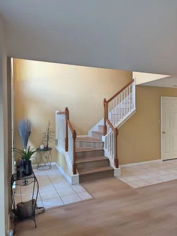 a view of entryway and hall