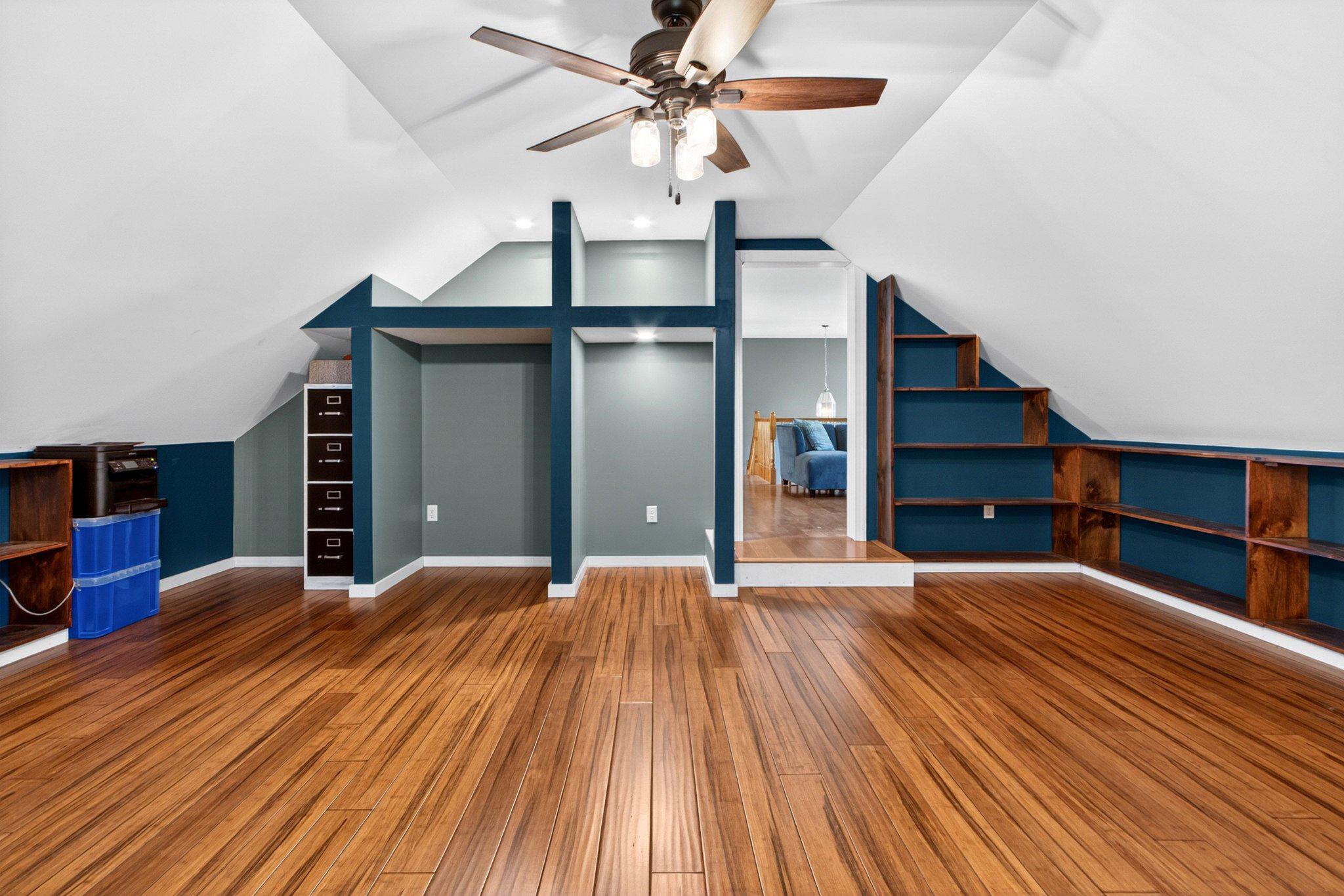 10878 Memory Road Harrington, DE 19952 - Photo 52 of 94 Charming attic retreat with sleek design.