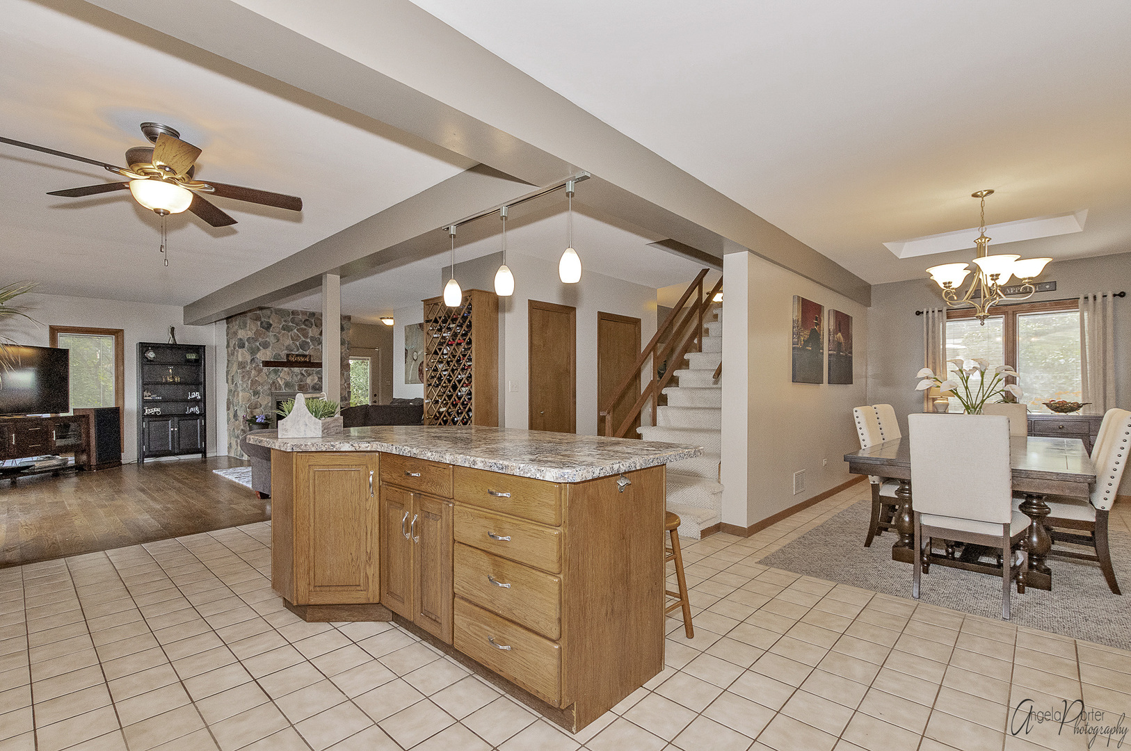 520 Bald Knob Road Johnsburg, IL 60051 - Photo 17 of 53 a view of kitchen with cabinets and window