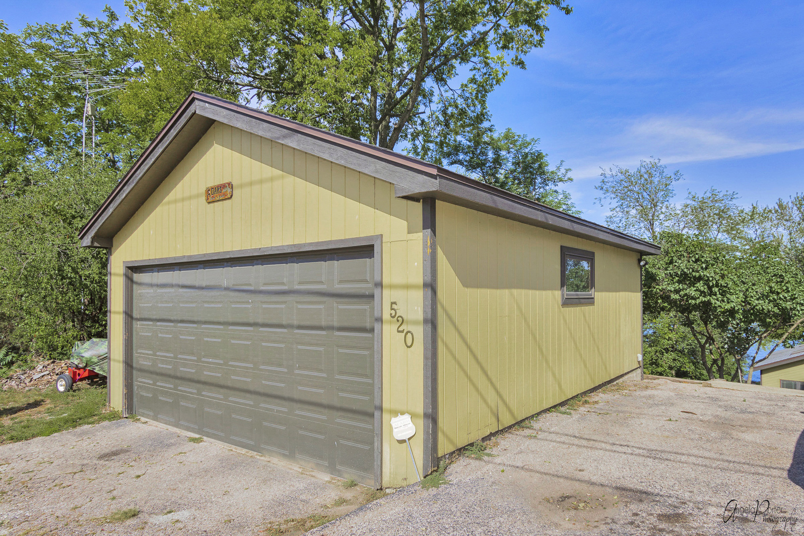 520 Bald Knob Road Johnsburg, IL 60051 - Photo 37 of 53 a view of wooden house and a yard