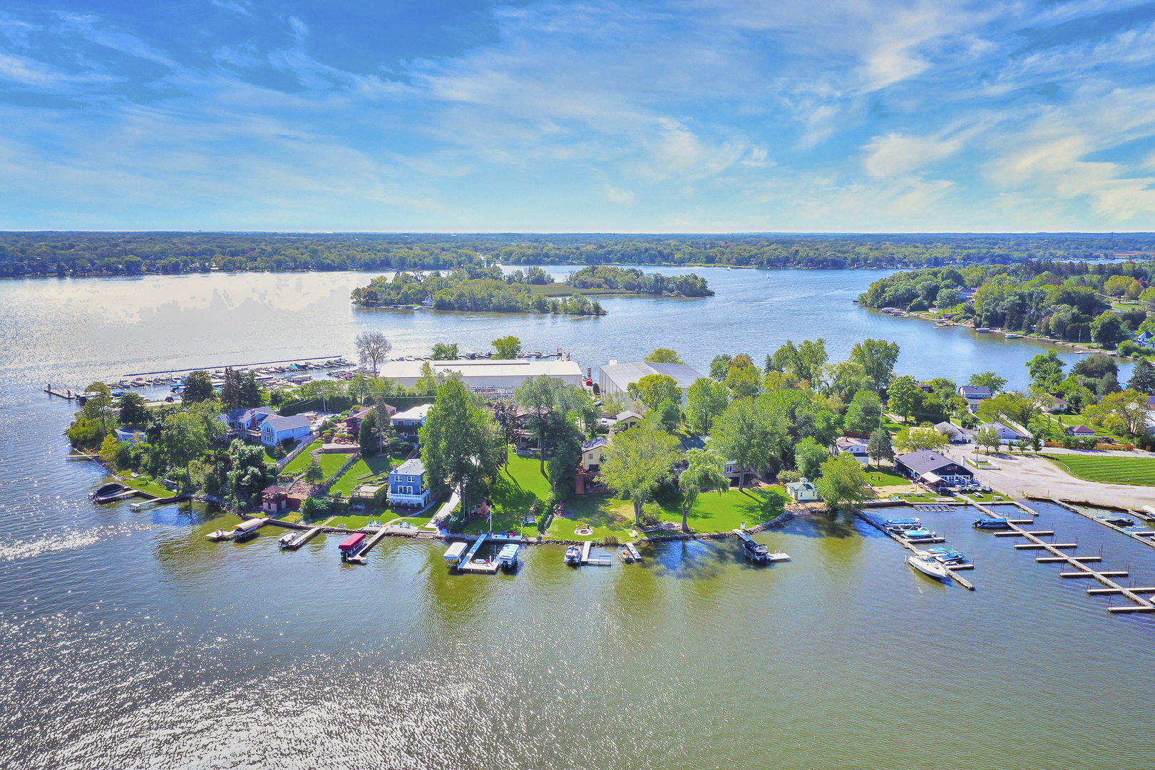 520 Bald Knob Road Johnsburg, IL 60051 - Photo 4 of 53 a view of a lake