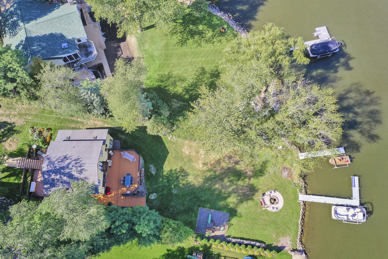 520 Bald Knob Road Johnsburg, IL 60051 - Photo 50 of 53 an aerial view of a house with outdoor space
