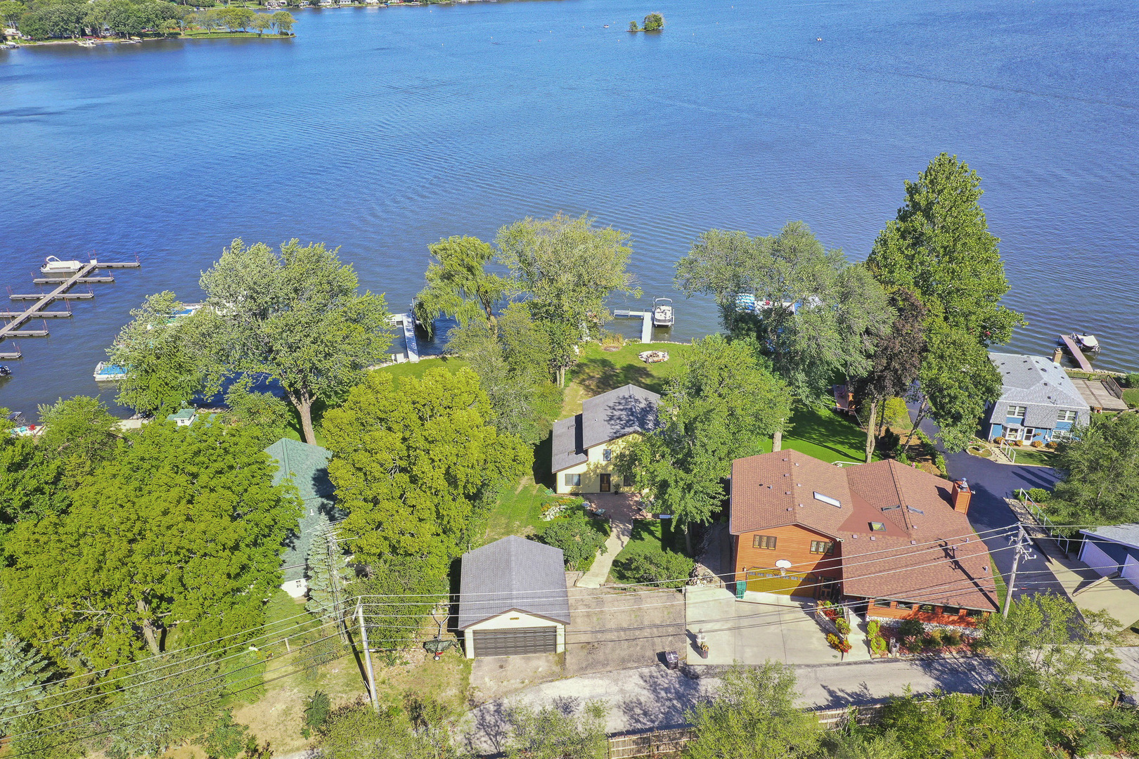 520 Bald Knob Road Johnsburg, IL 60051 - Photo 51 of 53 an aerial view of a house with a yard