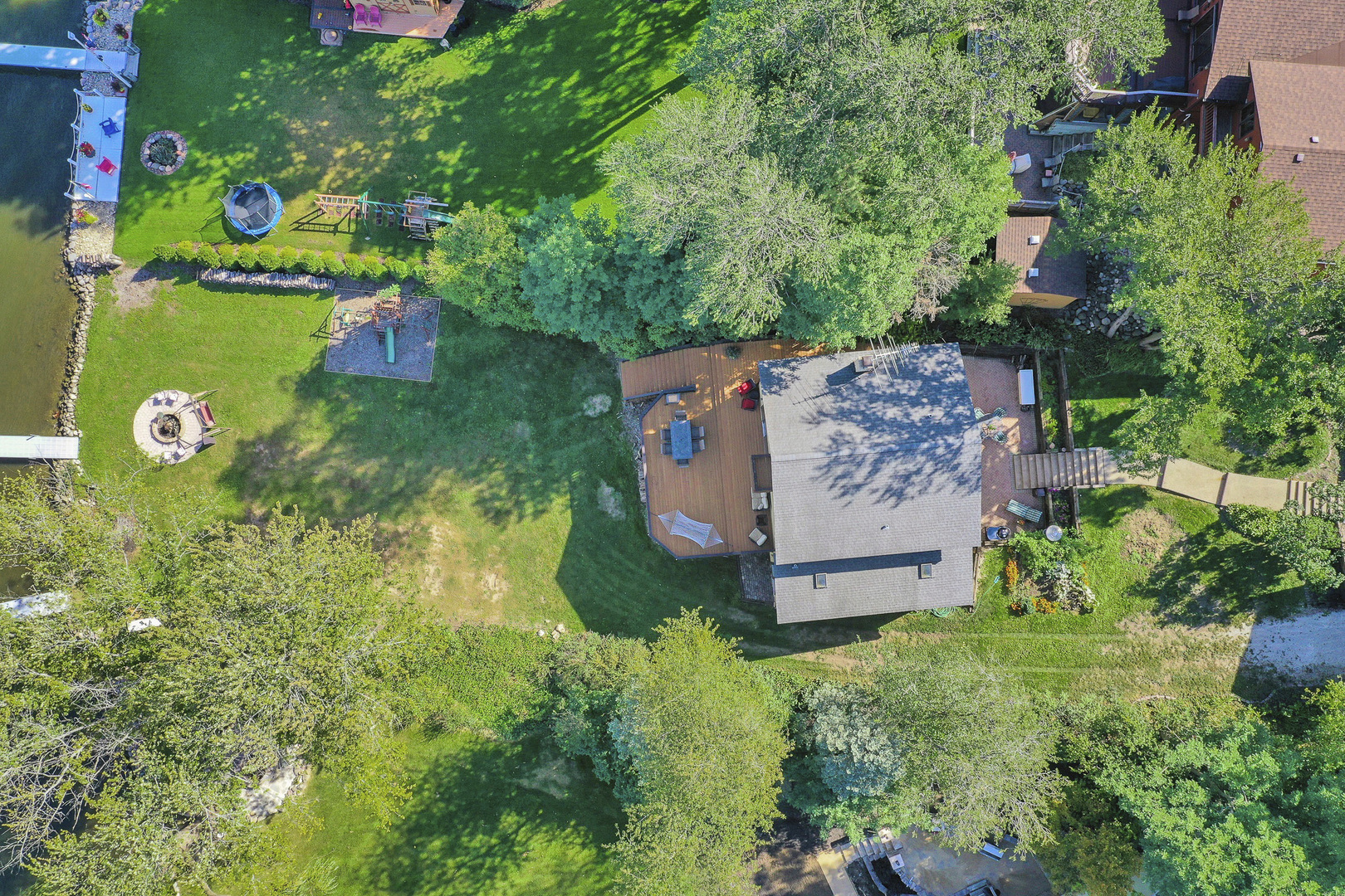 520 Bald Knob Road Johnsburg, IL 60051 - Photo 52 of 53 an aerial view of a golf course with parking space