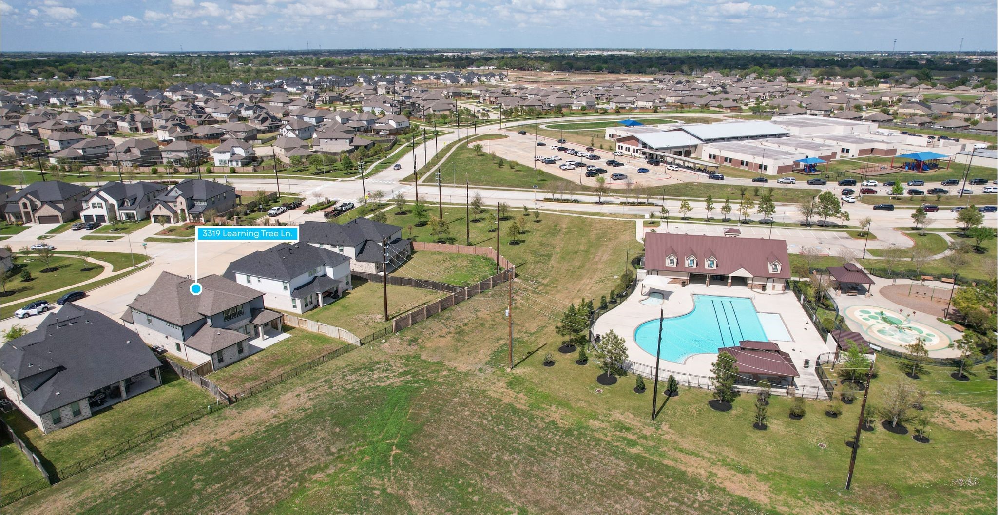3319 Learning Tree Lane Rosenberg, TX 77471 - Photo 34 of 44 Nestled in Rosenberg, this exceptional community offers serene, residential charm with effortless access to Highway 59 and the Grand Parkway, placing everything you need just minutes away.