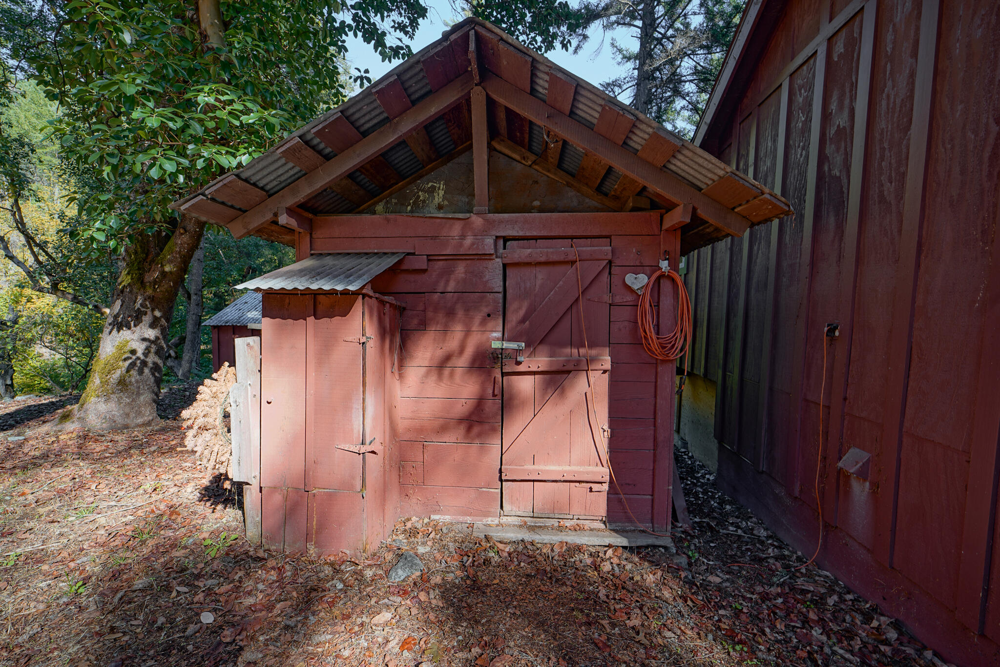 420 Price Creek Road Big Bar, CA 96010 - Photo 11 of 63 a front view of a house with garden