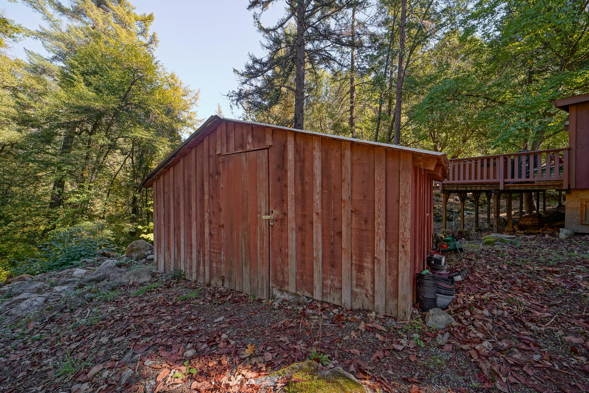 420 Price Creek Road Big Bar, CA 96010 - Photo 12 of 63 a view of backyard with green space