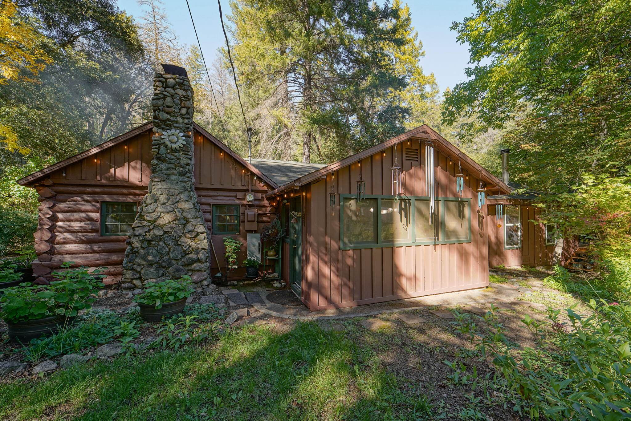 420 Price Creek Road Big Bar, CA 96010 - Photo 2 of 63 a view of a small house with a yard