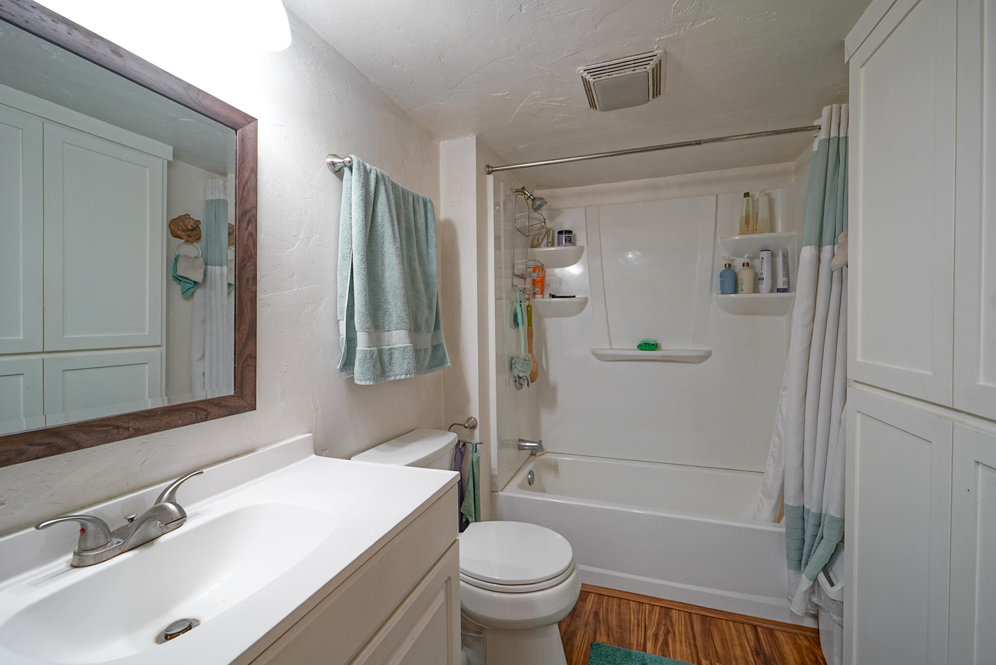 420 Price Creek Road Big Bar, CA 96010 - Photo 30 of 63 a bathroom with a sink toilet and shower