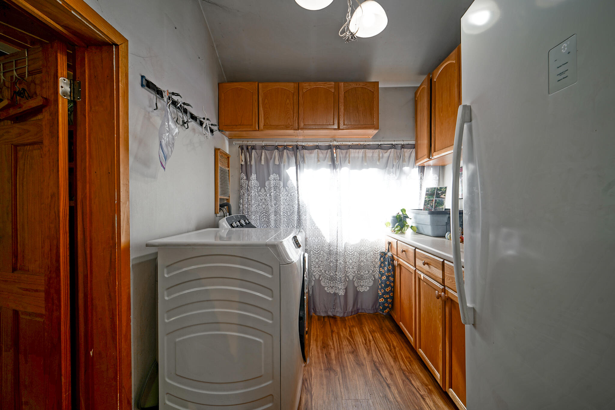 420 Price Creek Road Big Bar, CA 96010 - Photo 43 of 63 a kitchen with stainless steel appliances granite countertop a refrigerator and a sink