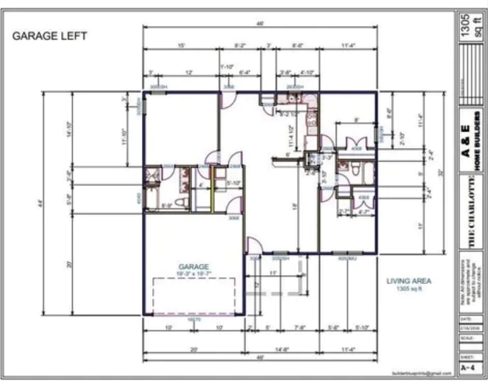 505 Blue Ridge Avenue Belton, SC 29627 - Photo 17 of 17 This detailed floor plan offers a comprehensive layout for optimal living space.