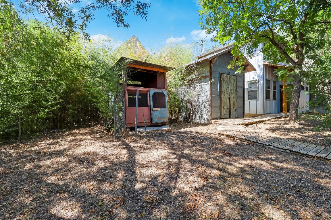 1706 Maple Avenue Austin, TX 78702 - Photo 30 of 30 a view of a house with backyard and trees