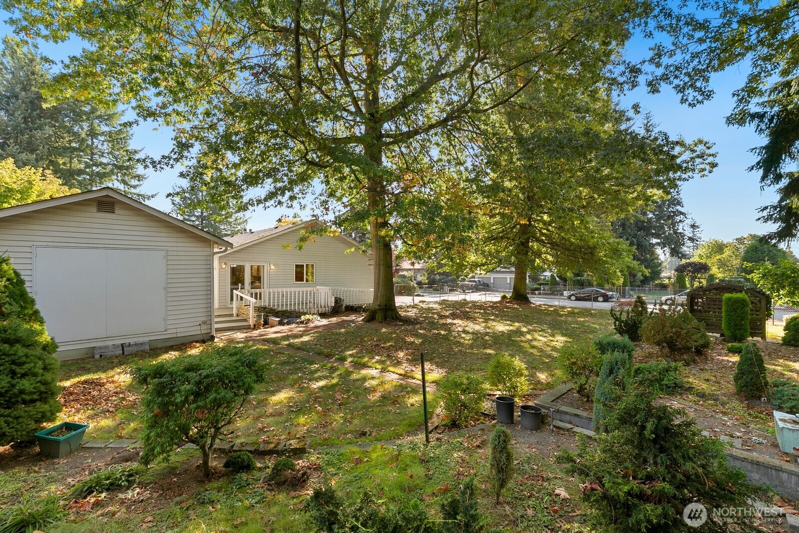 3908 Northeast 10th Street Renton, WA 98056 - Photo 22 of 29 a view of a house with backyard