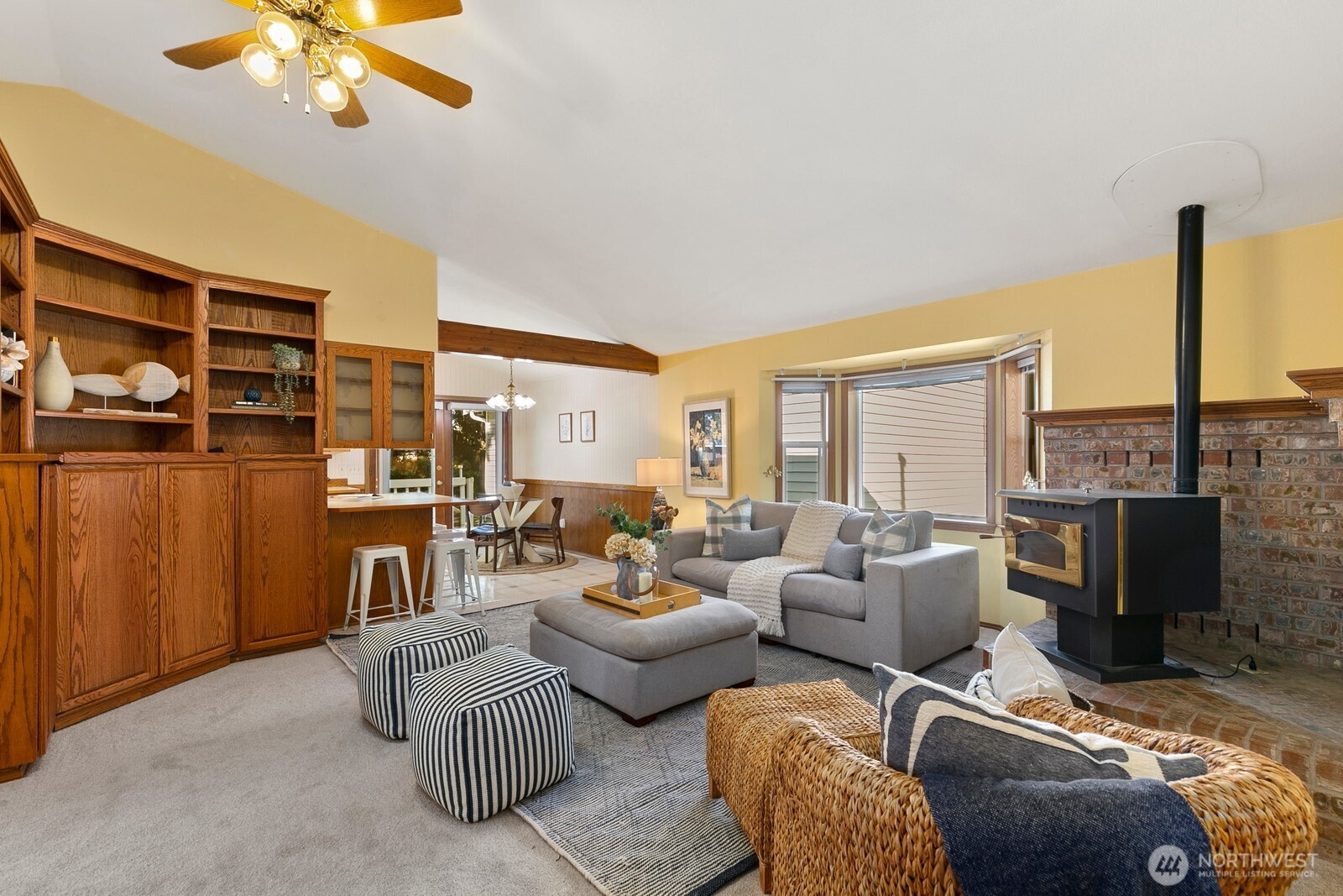 3908 Northeast 10th Street Renton, WA 98056 - Photo 8 of 29 a living room with furniture and a large window