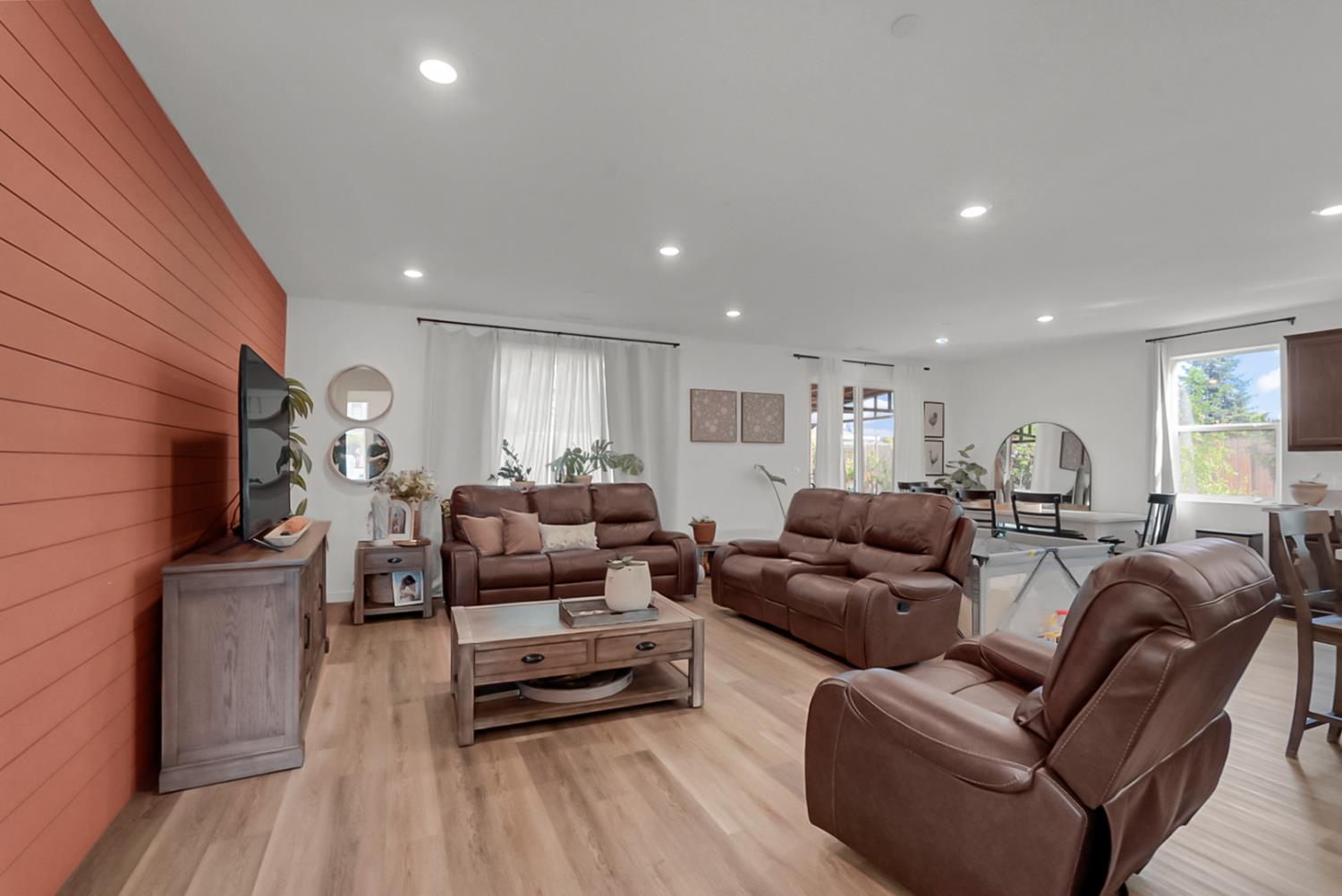 5518 Julia Avenue Keyes, CA 95328 - Photo 4 of 22 a living room with furniture and a wooden floor