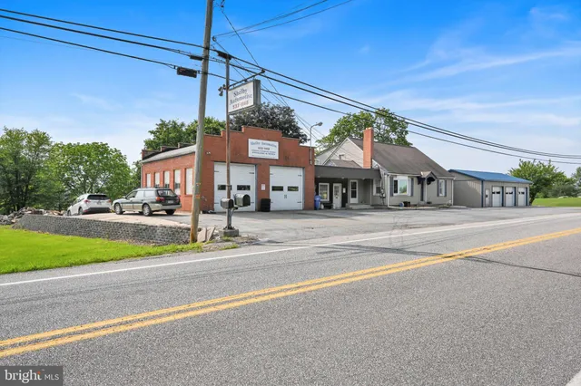 front view of a house with a street