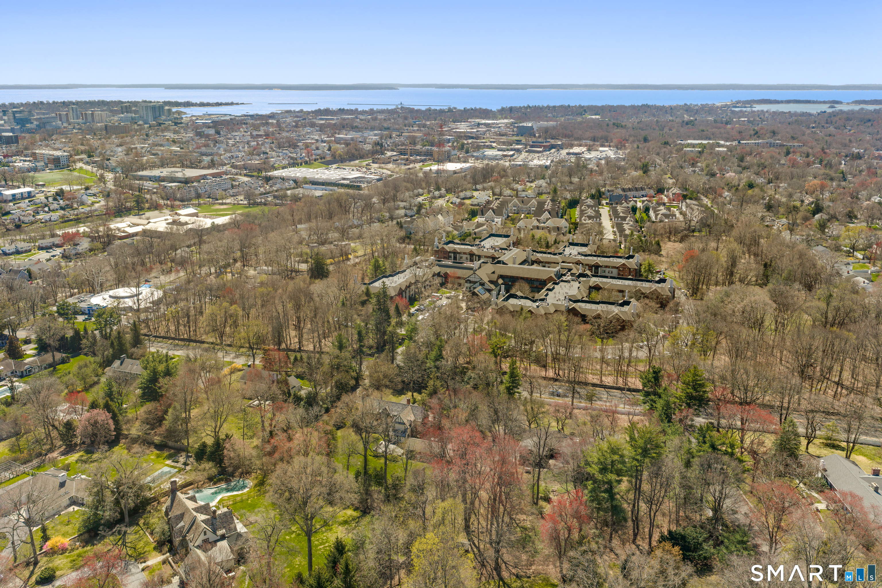 143 Palmer Hill Road Stamford, CT 06902 - Photo 40 of 40 an aerial view of residential houses with outdoor space