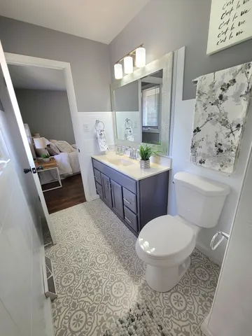 a view of walk in closet