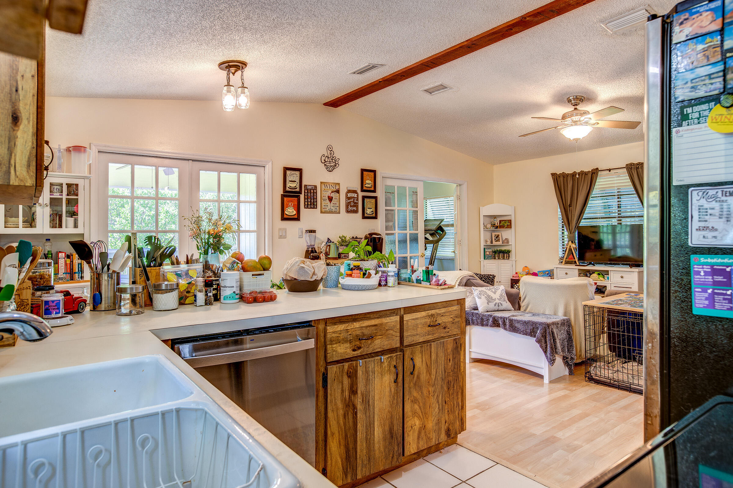 29784 Springtime Road Big Pine Key, FL 33043 - Photo 12 of 39 Kitchen and living room