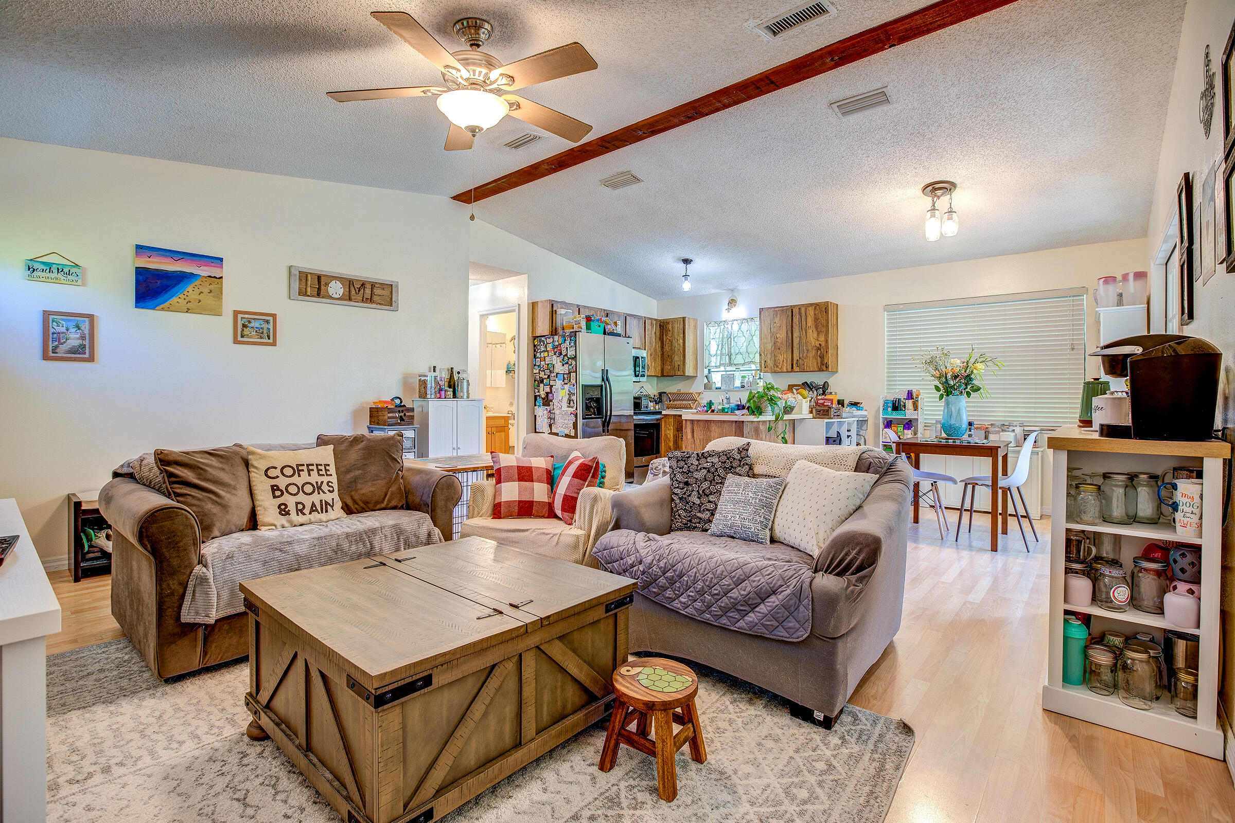 29784 Springtime Road Big Pine Key, FL 33043 - Photo 16 of 39 Living Room, Dining Nook and Kitchen
