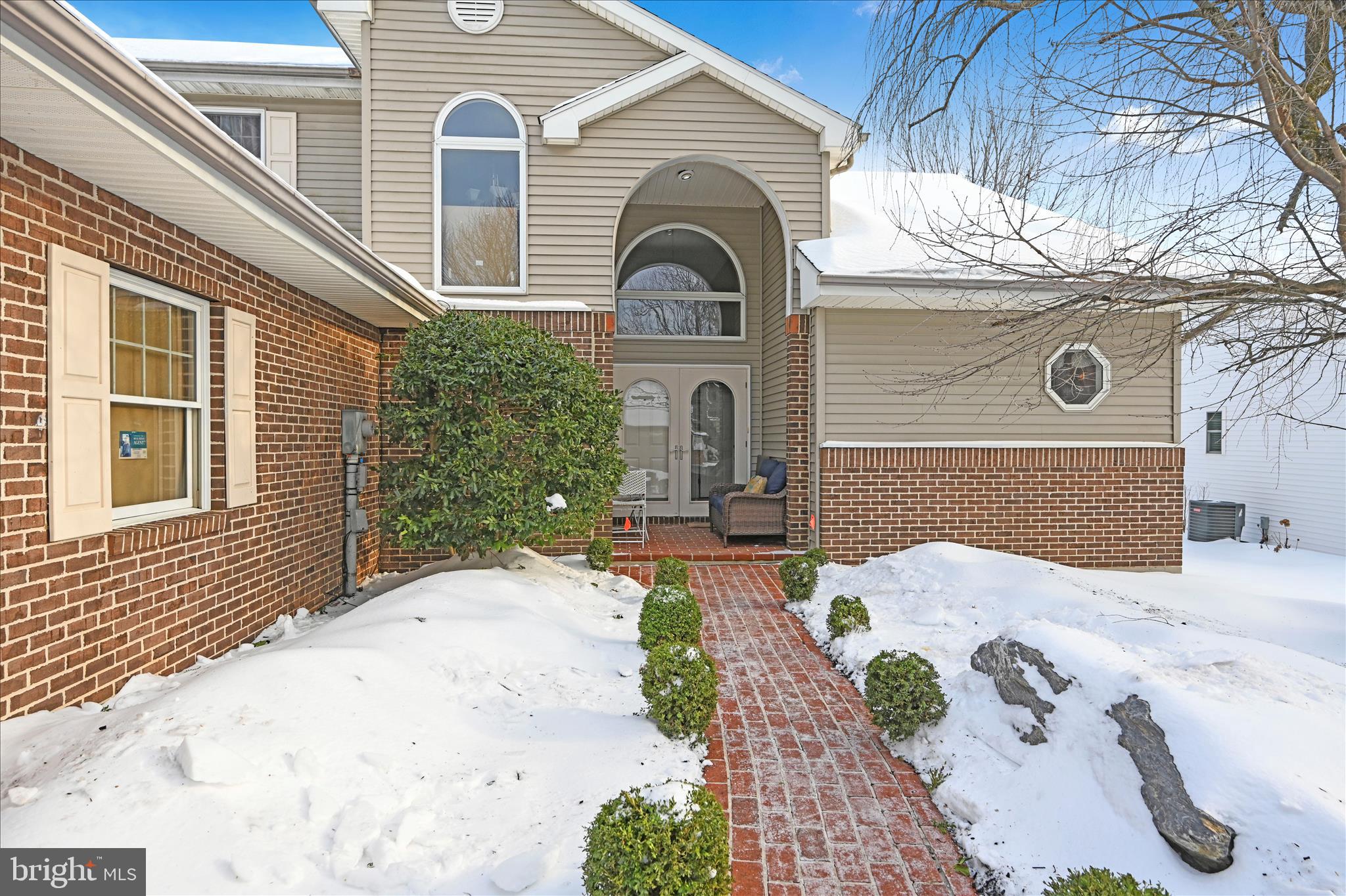 717 Brookside Lane Lebanon, PA 17042 - Photo 8 of 45 a view of a house with a snow