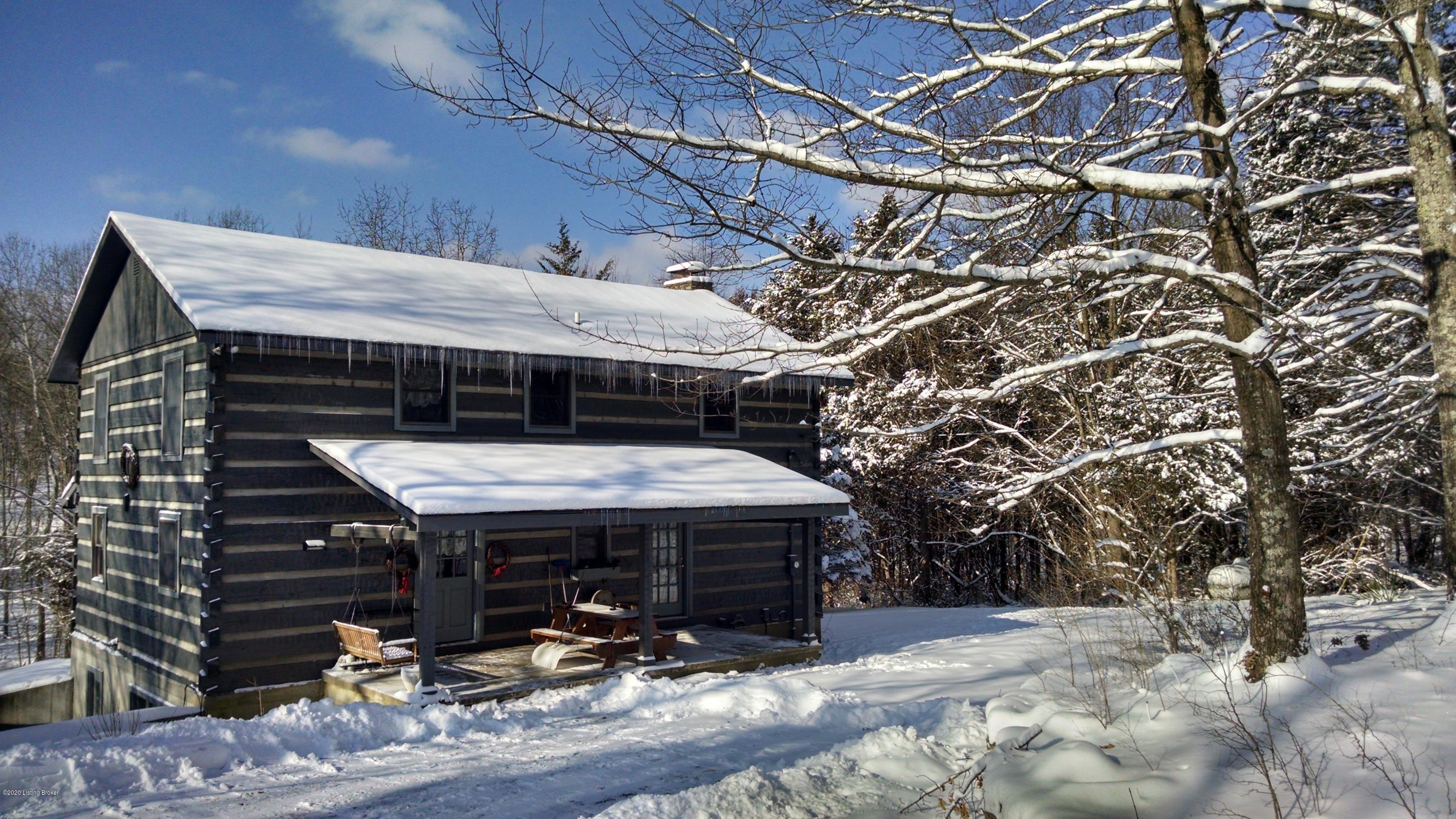 1089 Deer Run Road Lawrenceburg, KY 40342 - Photo 47 of 49 Back with Snow