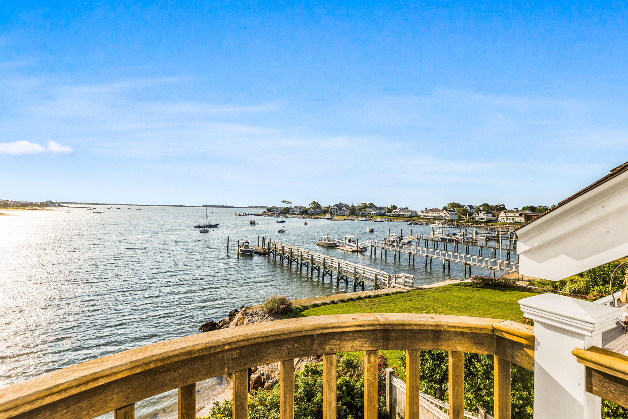 20 Bay Shore Road Hyannis, MA 02601 - Photo 30 of 42 a view of an ocean from a balcony