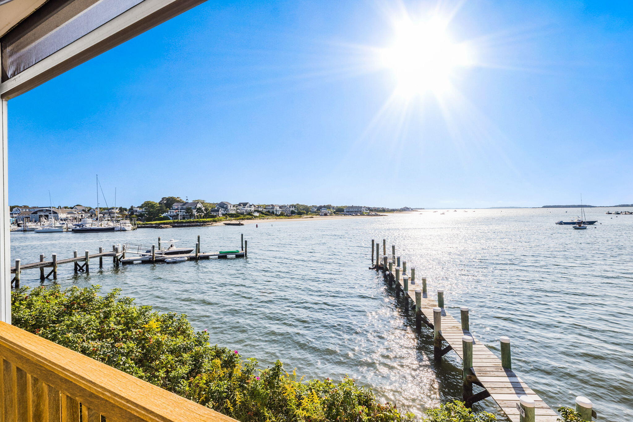 20 Bay Shore Road Hyannis, MA 02601 - Photo 40 of 42 a view of ocean from a balcony