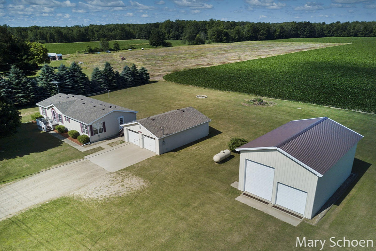 Aerial of House