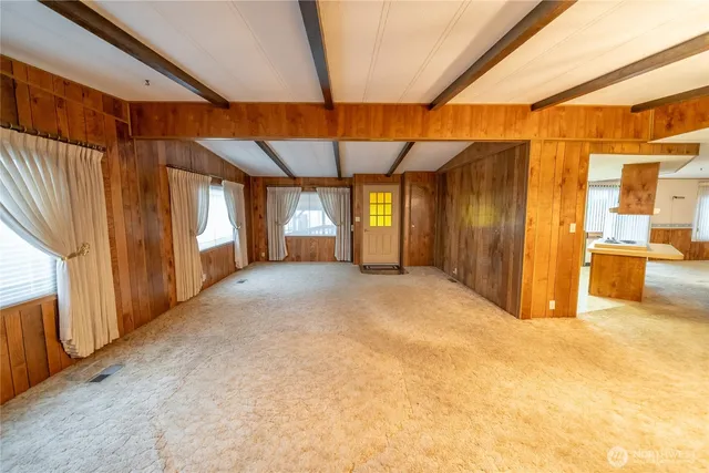 a view of a room with a natural light