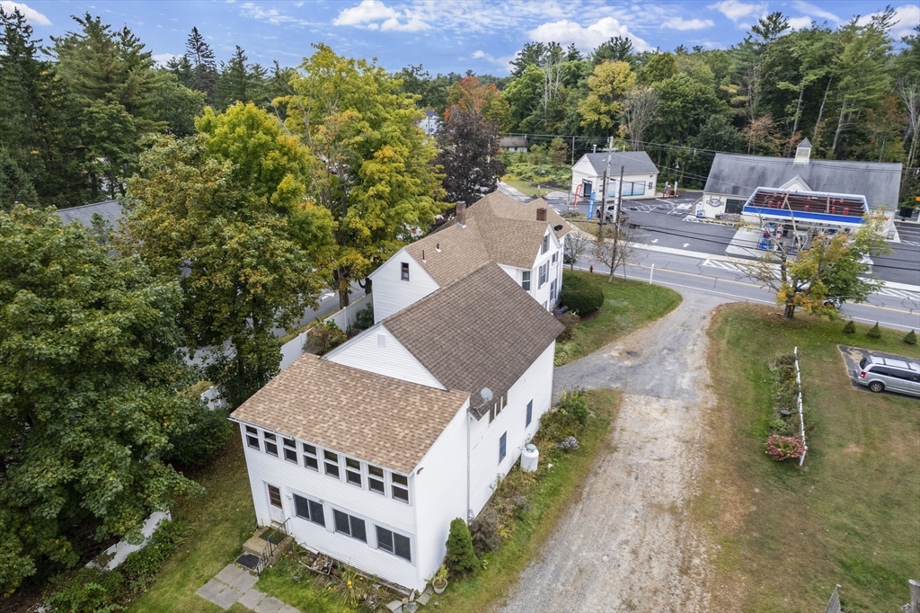 2154 Main Street Athol, MA 01331 - Photo 34 of 40 an aerial view of a house with garden space and sitting area