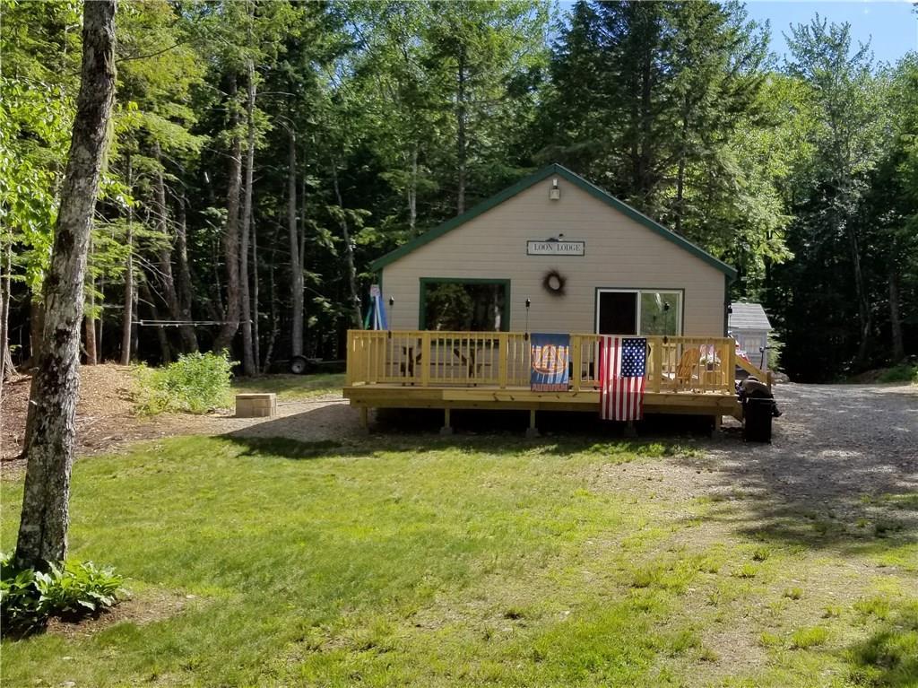 572 Springy Pond Road Otis, ME 04605 - Photo 5 of 18 Nice new deck on the front of the...
