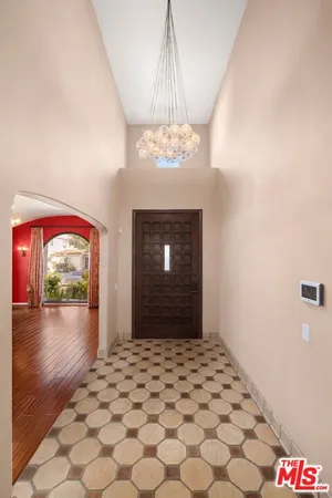 a view of empty room