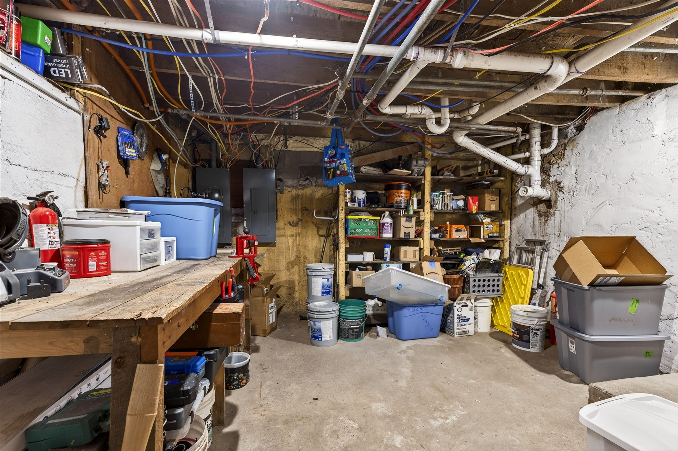22 6th Avenue Shell Lake, WI 54871 - Photo 49 of 52 basement - great storage and work space
