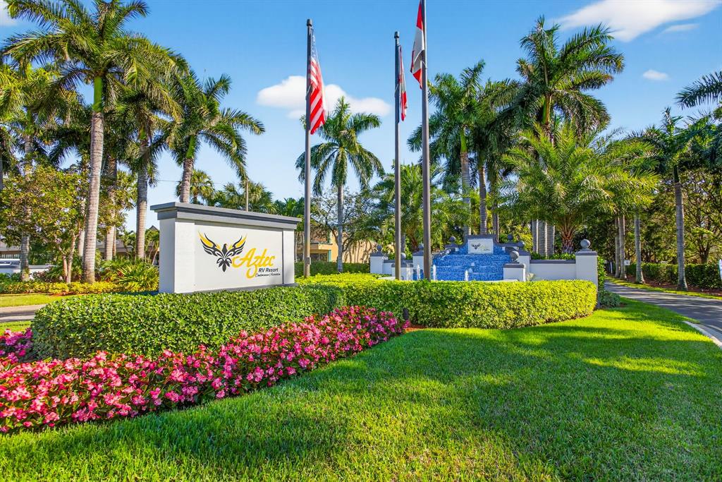 6 South Cortez Drive, Unit 6 Margate, FL 33068 - Photo 32 of 34 a view of a bunch of flowers and trees