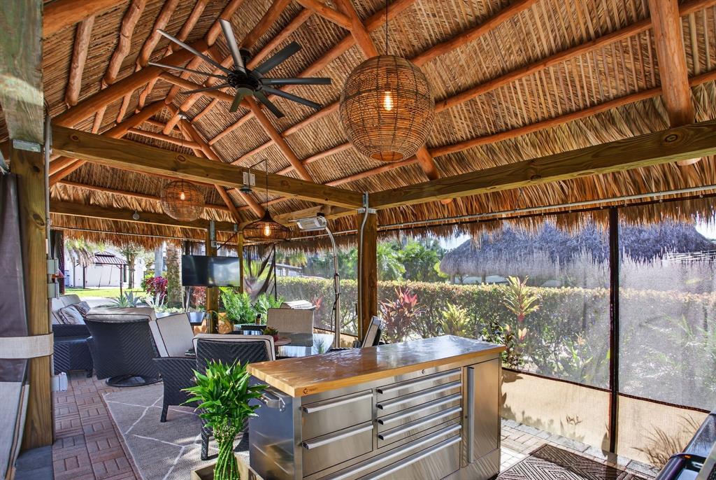 6 South Cortez Drive, Unit 6 Margate, FL 33068 - Photo 4 of 34 a view of a chairs and table in a patio