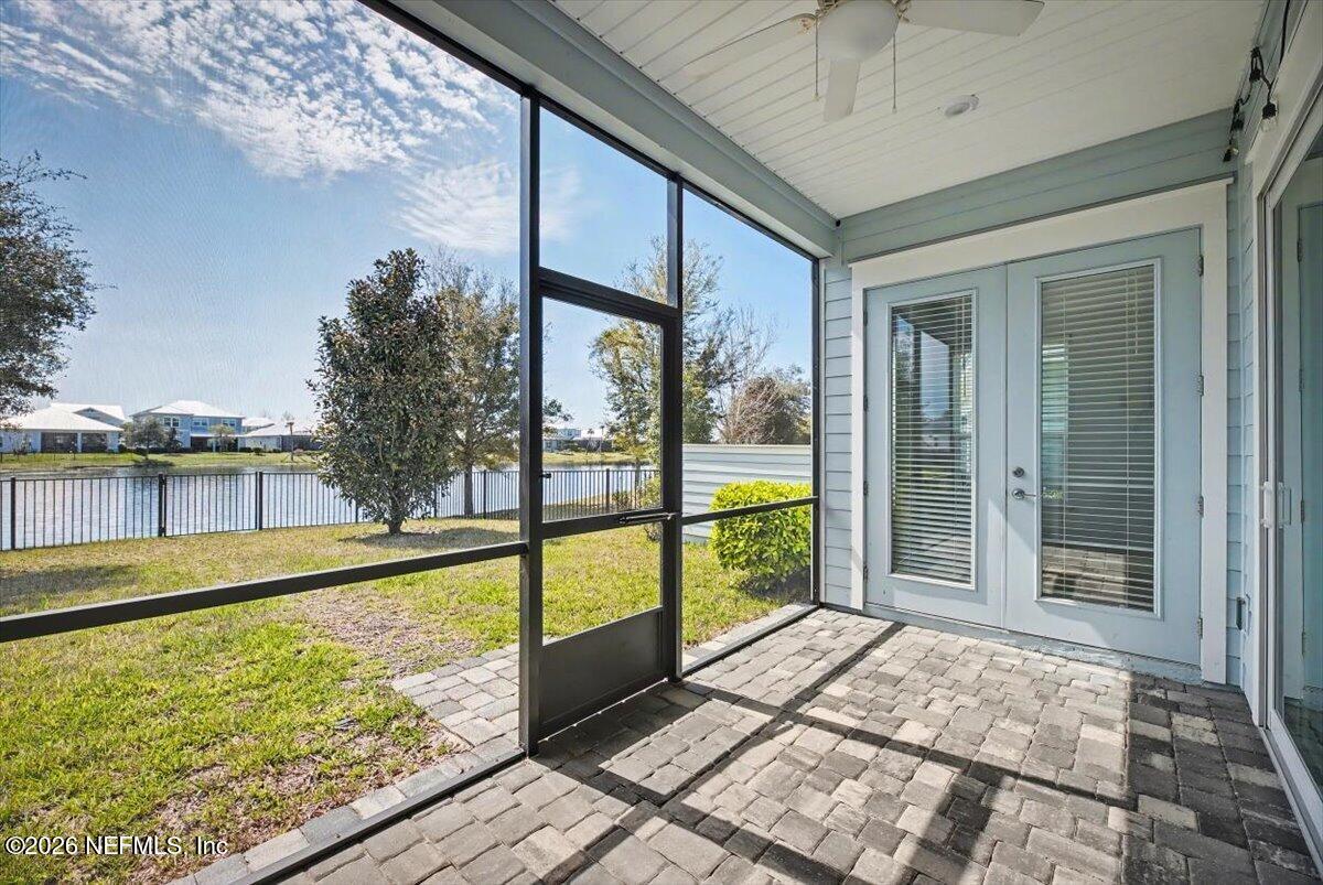 282 Caribbean Place St. Johns, FL 32259 - Photo 40 of 56 a view of a balcony with wooden floor