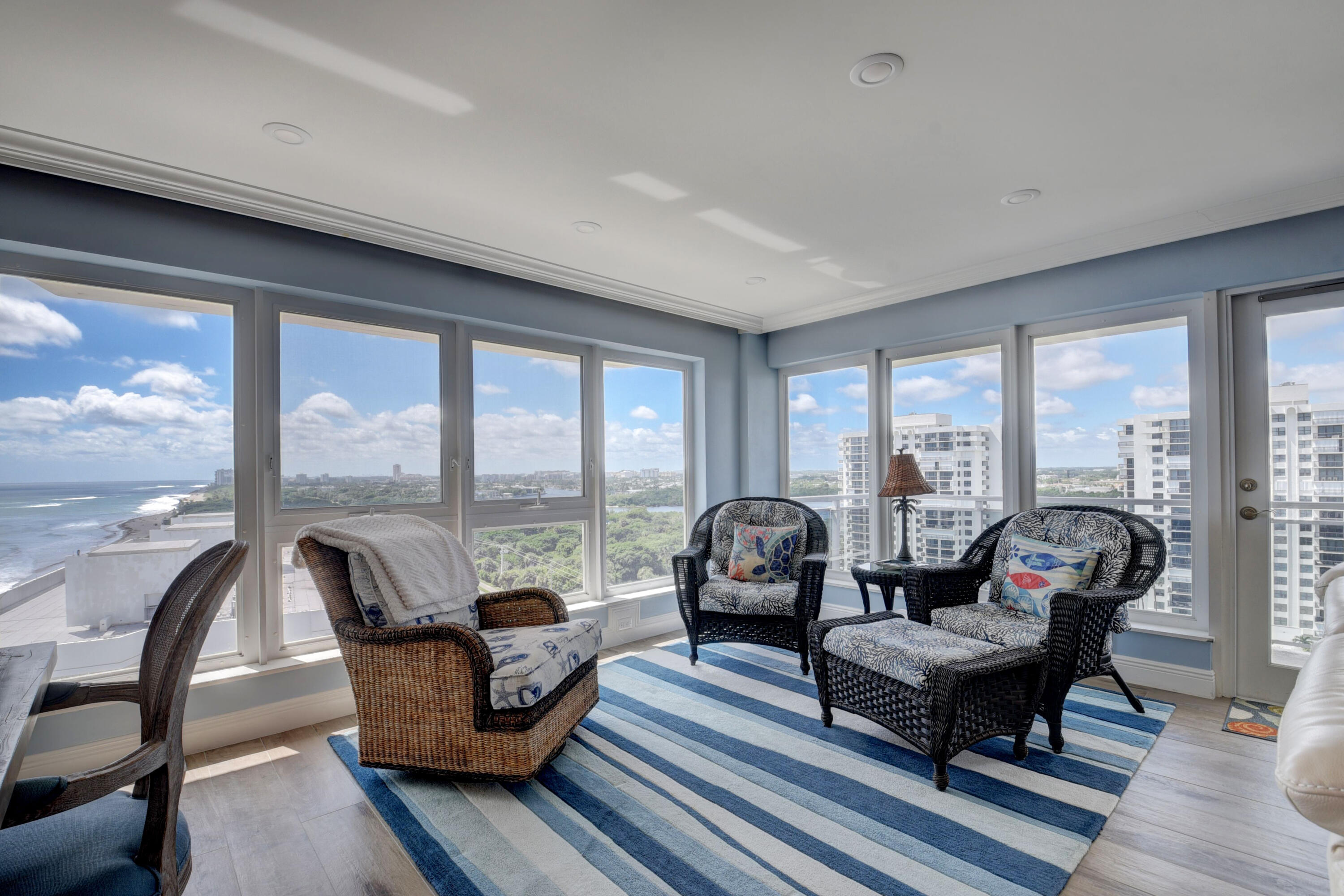 2066 North Ocean Boulevard, Unit 14SW Boca Raton, FL 33431 - Photo 11 of 43 great room