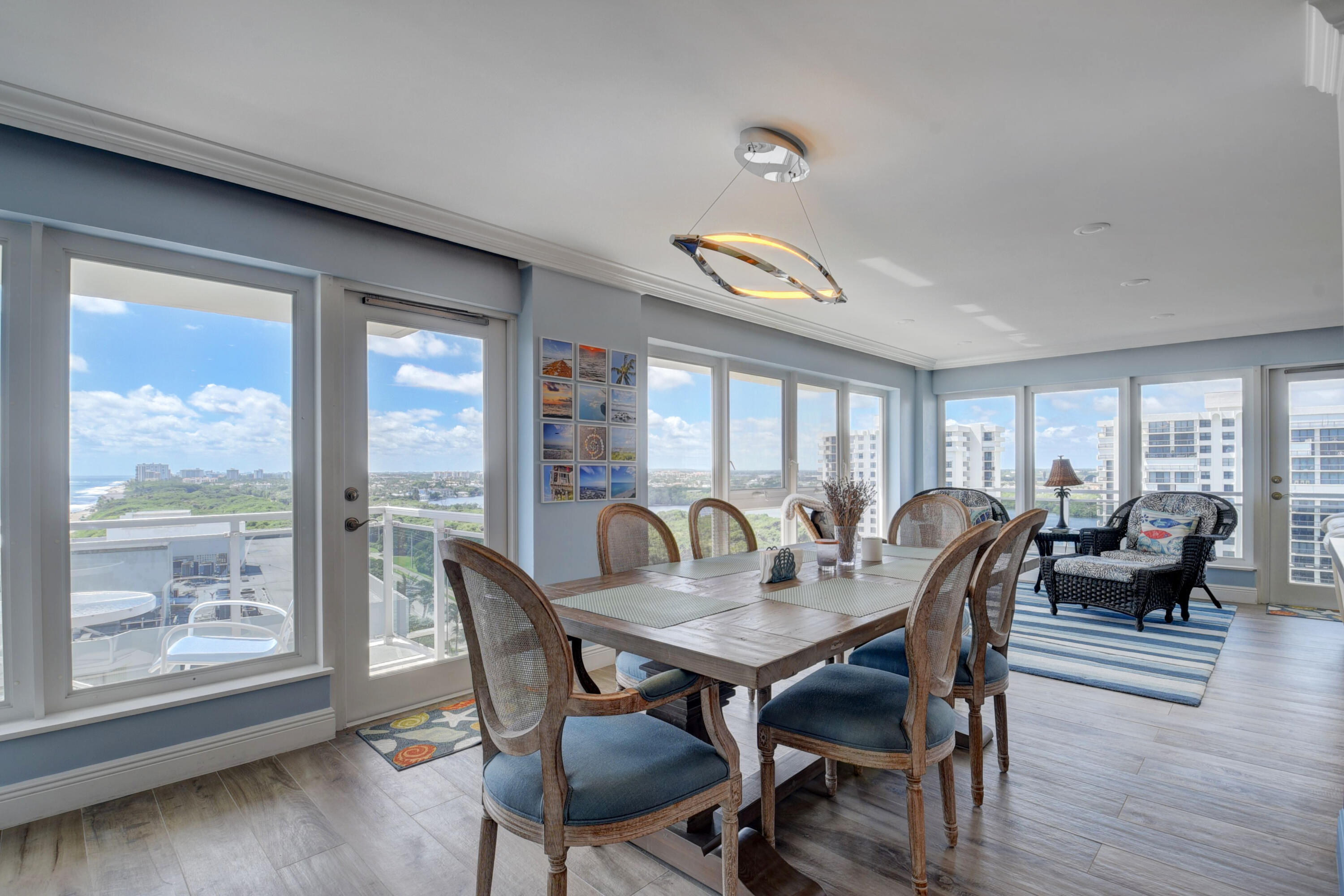 2066 North Ocean Boulevard, Unit 14SW Boca Raton, FL 33431 - Photo 13 of 43 dining area