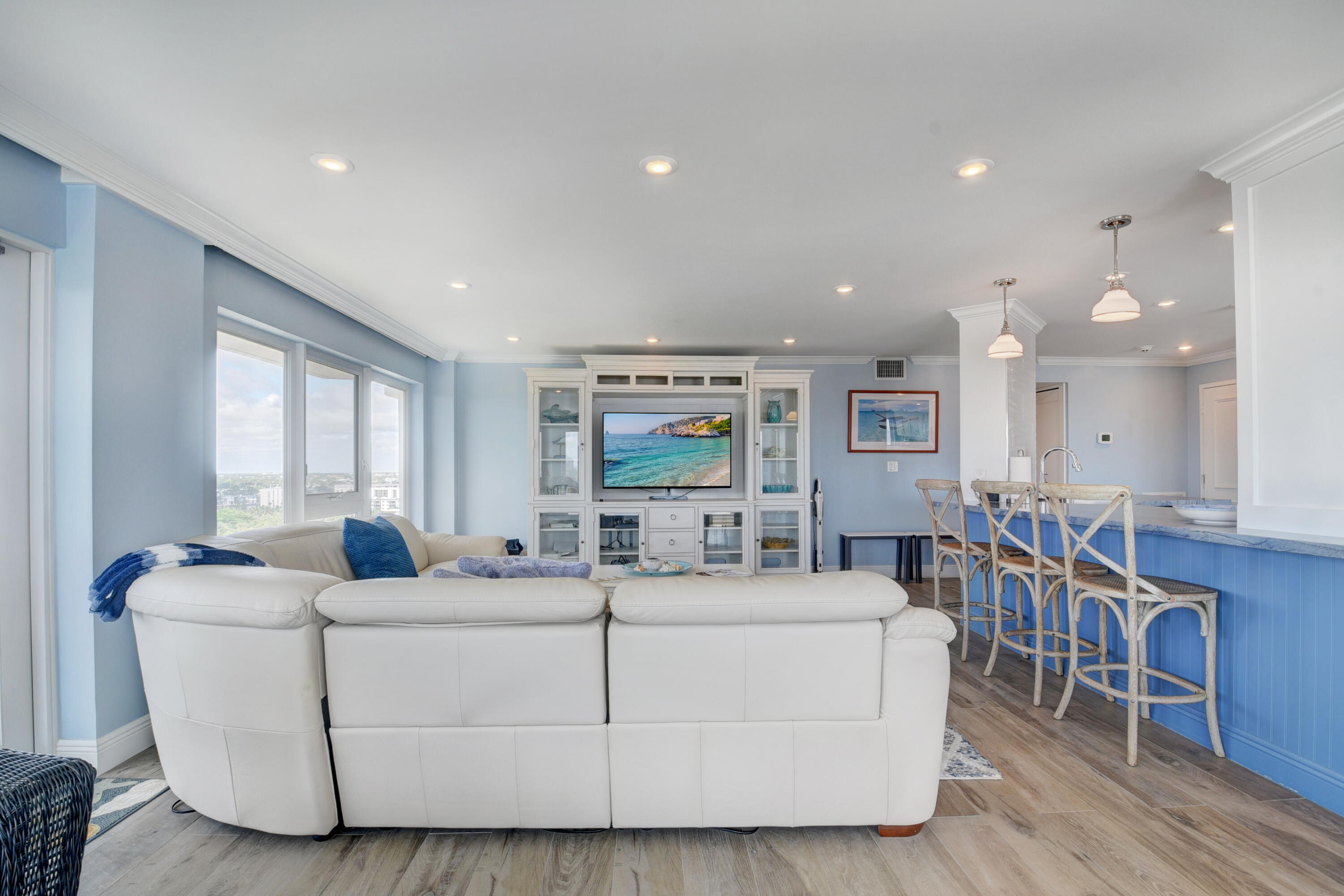 2066 North Ocean Boulevard, Unit 14SW Boca Raton, FL 33431 - Photo 9 of 43 great room