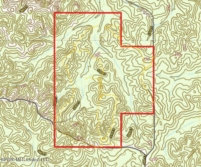 Couparle Road Camden, MS 39045 - Photo 47 of 47 topo