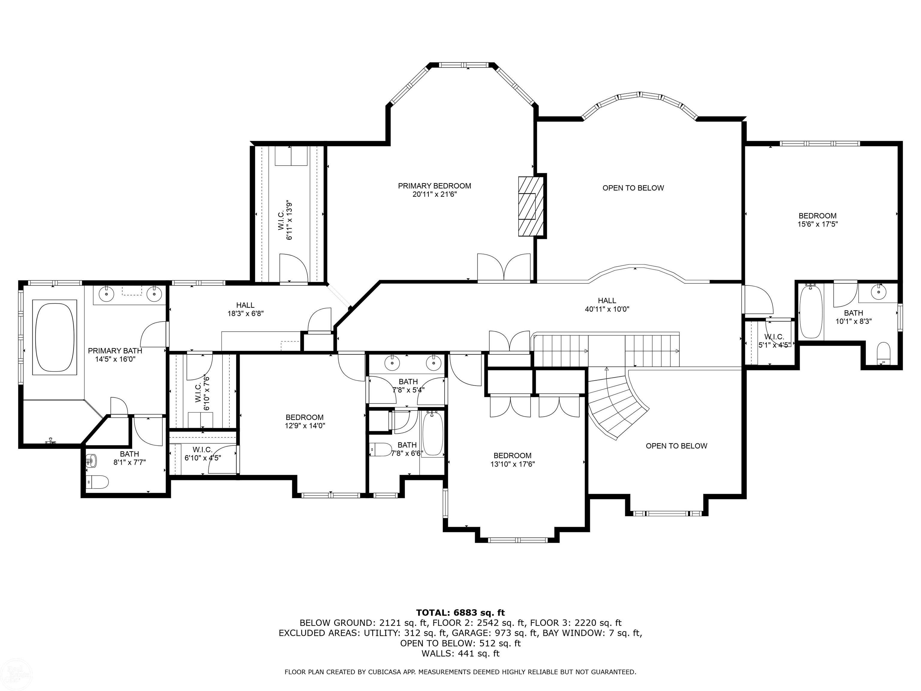5566 Murfield Drive Rochester, MI 48306 - Photo 78 of 78 Second Floor Floorplan