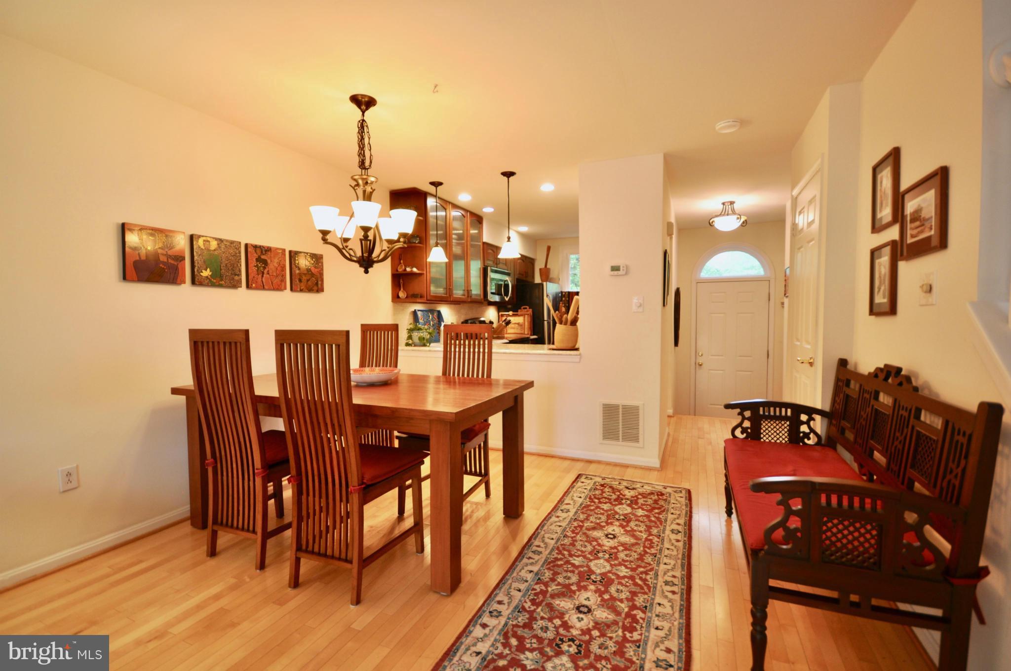 2822 Elliott Street Baltimore, MD 21224 - Photo 7 of 30 Dining Area with Passthrough to Kitchen