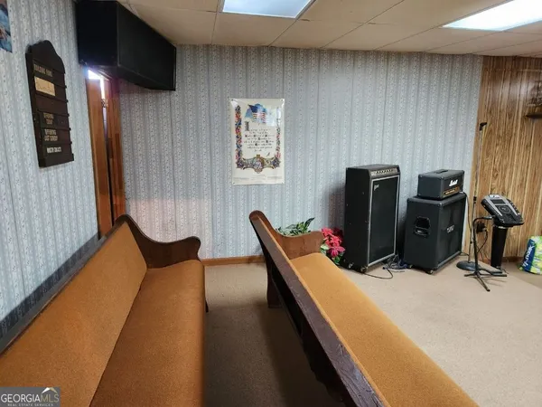 a view of front door