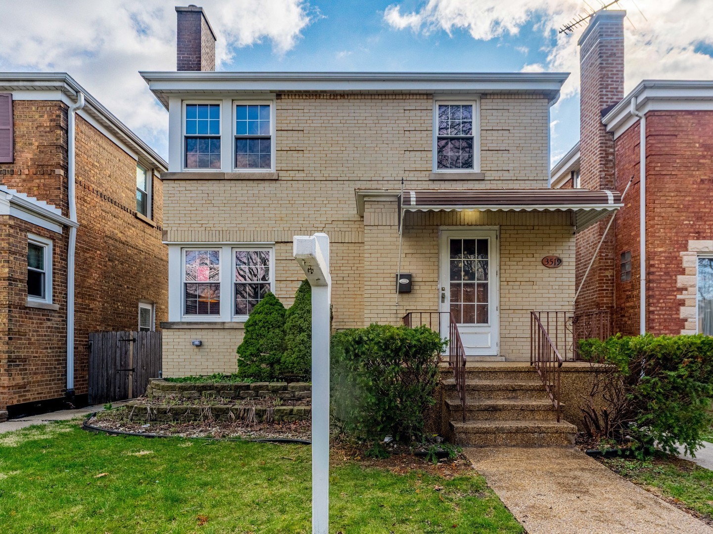 3519 Ridgeland Avenue Berwyn, IL 60402 - Photo 1 of 29 a view of a house with a yard and plants