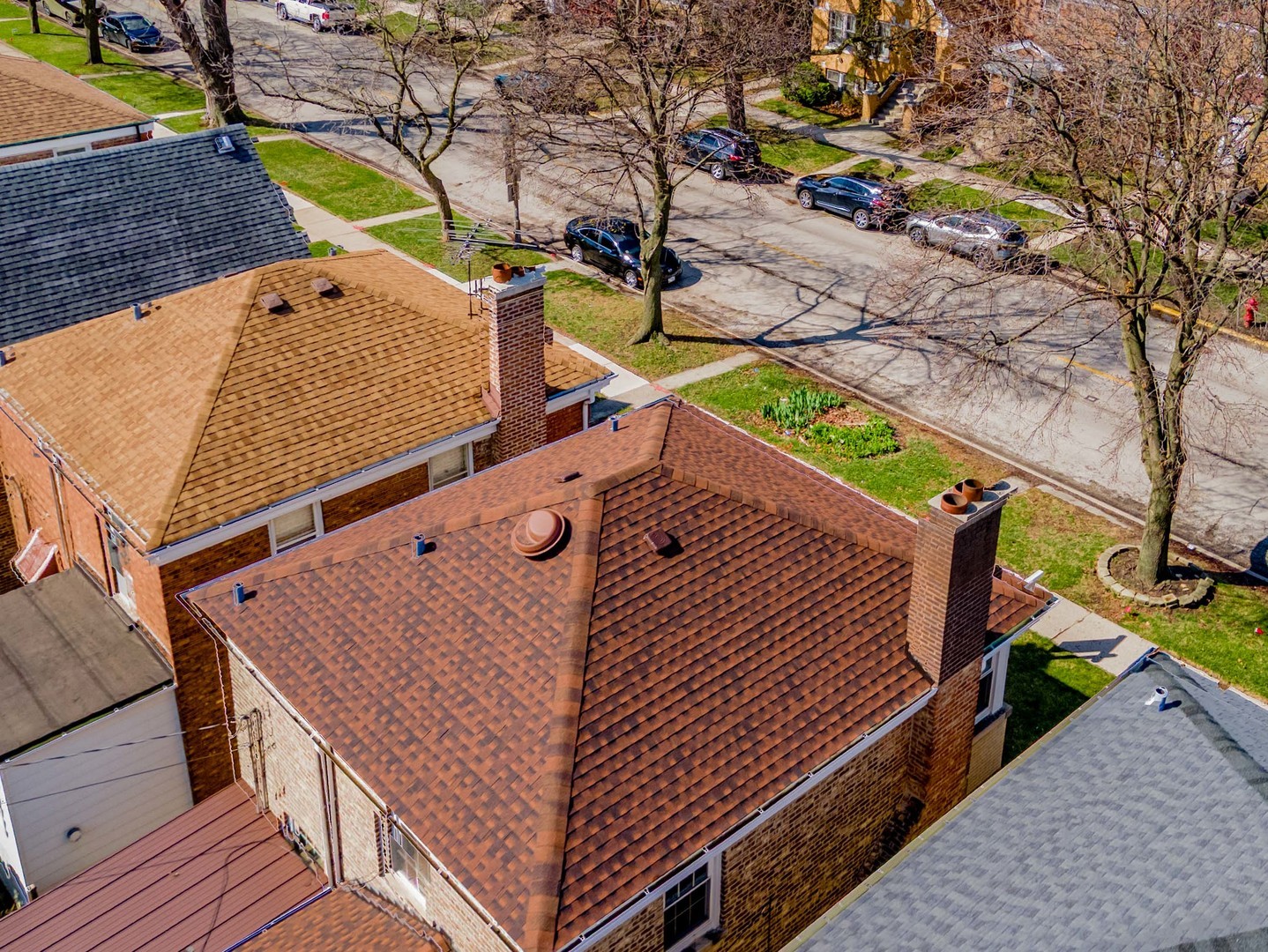 3519 Ridgeland Avenue Berwyn, IL 60402 - Photo 20 of 29 a bird view of a house with large trees