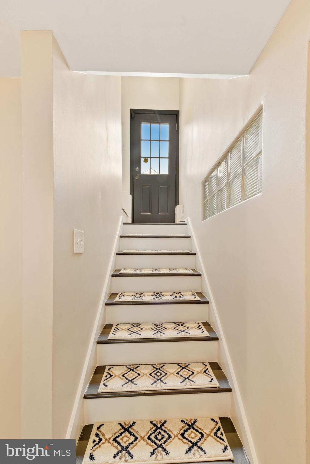 12302 Dewey Road Silver Spring, MD 20906 - Photo 12 of 26 Updated Staircase Leads to the Lower Level