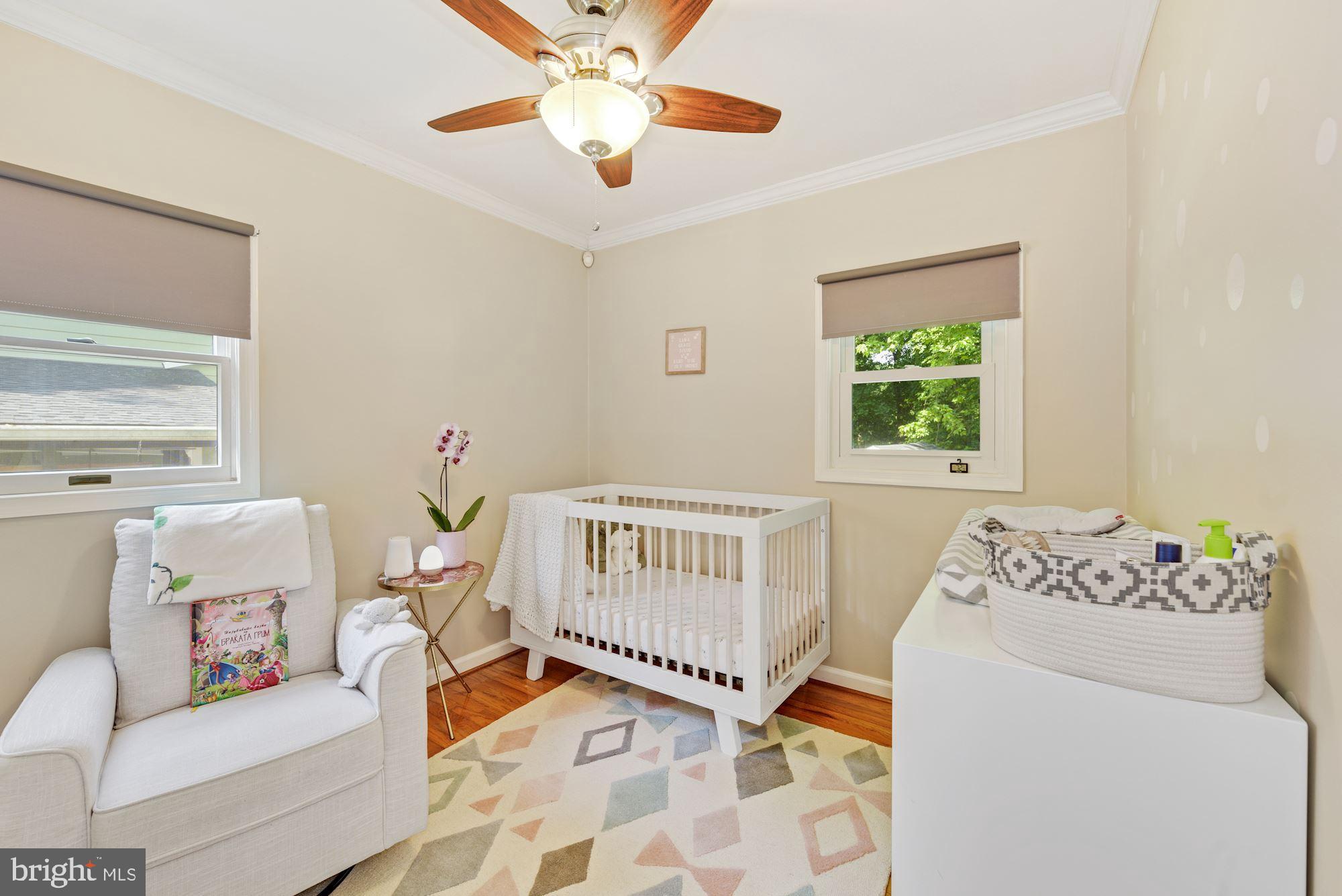 12302 Dewey Road Silver Spring, MD 20906 - Photo 10 of 26 Second Bedroom with Ceiling Fan
