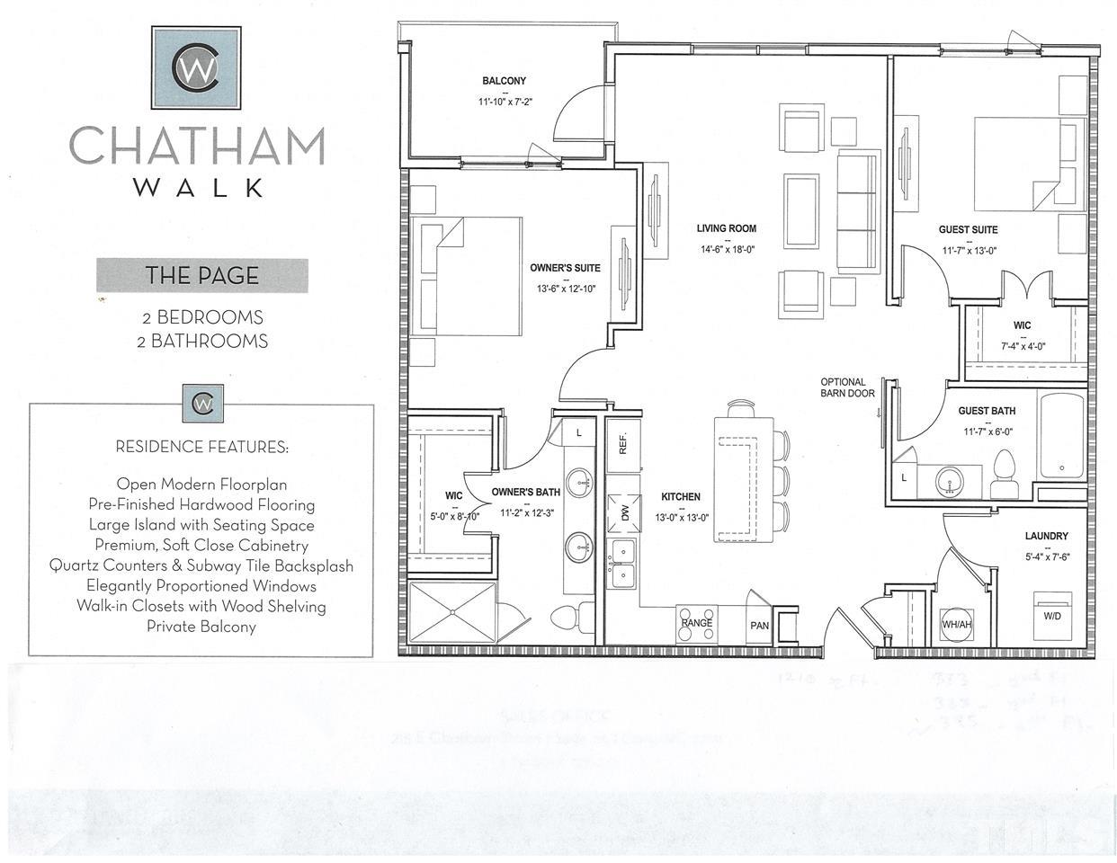 105 Chatham Walk Lane, Unit 404 Cary, NC 27511 - Photo 2 of 12 a black and white photo of a picture